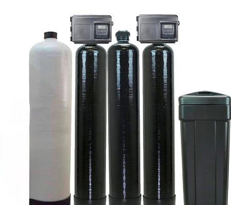 Cesare's custom well water treatment system installed for Somerset County home