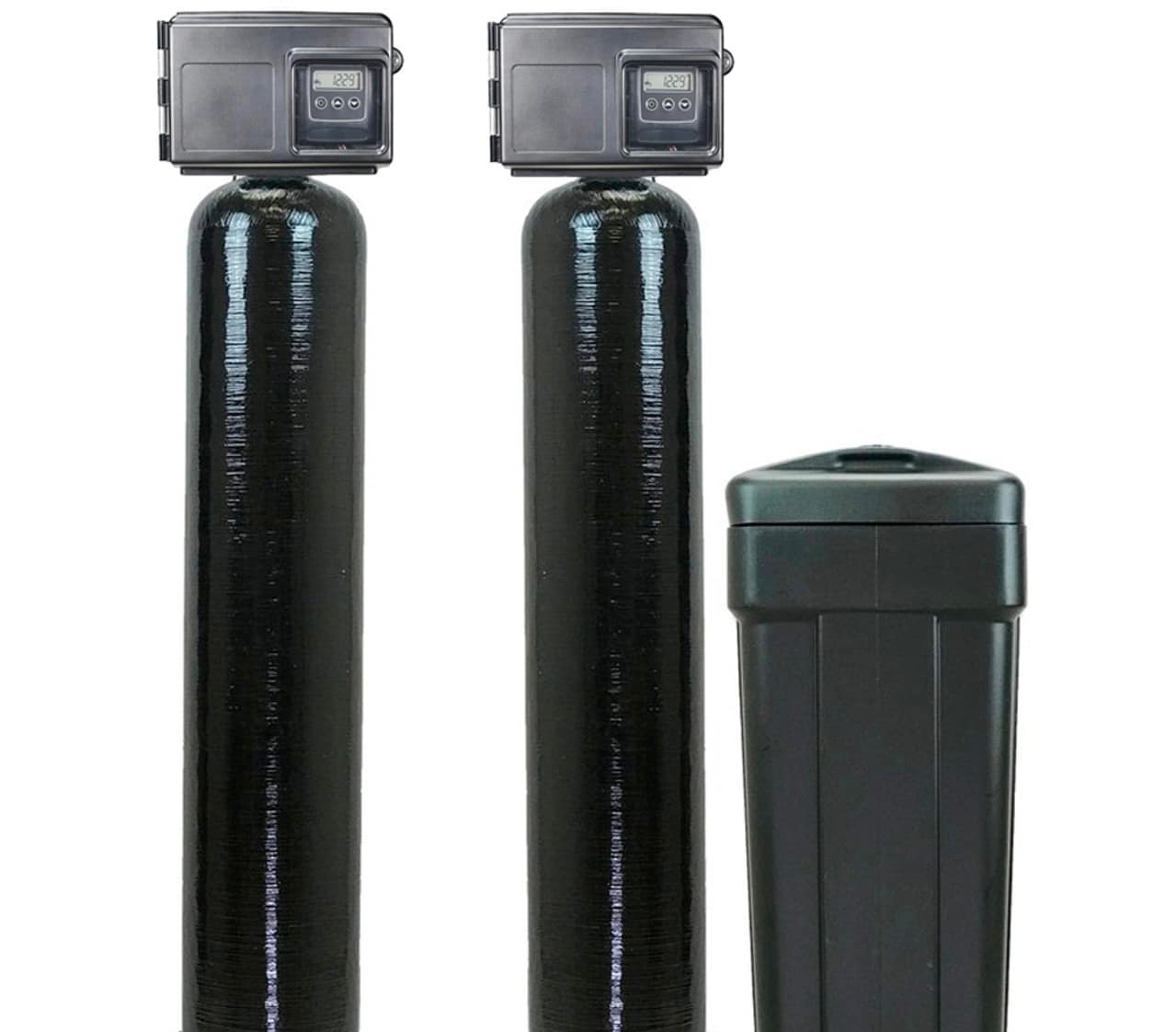 Custom-engineered iron and manganese filter paired with multi-stage water softener by Cesare's Quality Water Solutions